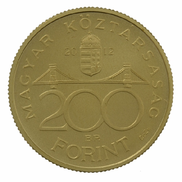 2012 MNB 200 Forint Piefort emlékérme BU leveret  - Csak 10 db!