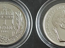 1906-os ezüst 1 korona hivatalos pénzverdei utánveret