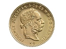 1892-es srgarz 4 forint / 10 frank hivatalos pnzverdei utnveret