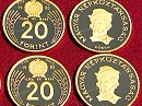 1983-as arany 20 forint  hivatalos pnzverdei fantaziaveret