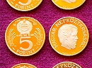 1983-as arany 5 forint  hivatalos pnzverdei fantaziaveret