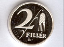 1946-os ezst 2 fillr  hivatalos pnzverdei fantziaveret az 1946-os Mesterdarabok szett kiadsban