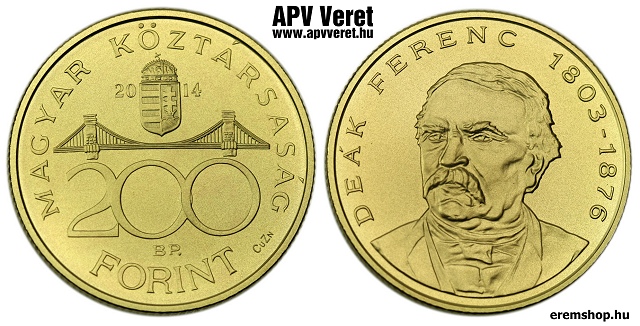 2014-es srgarz piefort 200 forint  hivatalos pnzverdei fantaziaveret