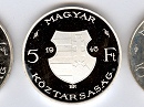 1946-os ezst 5 forint  hivatalos pnzverdei utnveret az 1946-os Mesterdarabok szett kiadsban