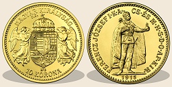 1915-s srgarz 10 korona hivatalos pnzverdei fantziaveret