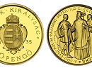 1935-s arany Pzmny Pter 40 peng hivatalos pnzverdei fantziaveret