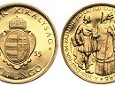 1935-s arany Pzmny Pter 40 peng hivatalos pnzverdei fantziaveret